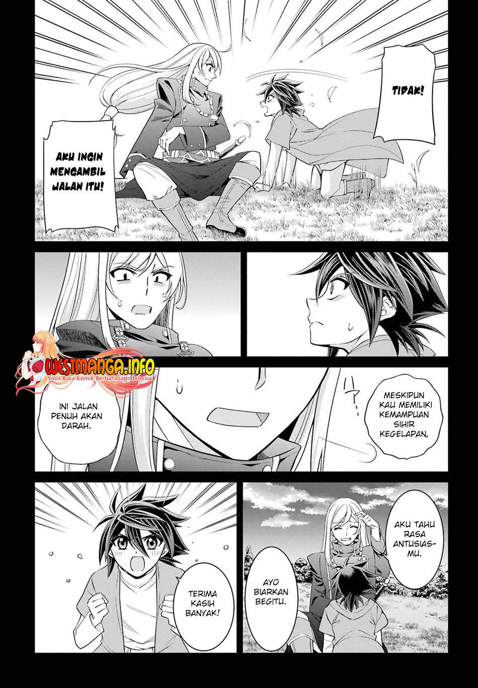 Shikkoku tsukai no saikyo yusha nakama zen’in ni uragira retanode saikyo no mamono Chapter 53 Gambar 8