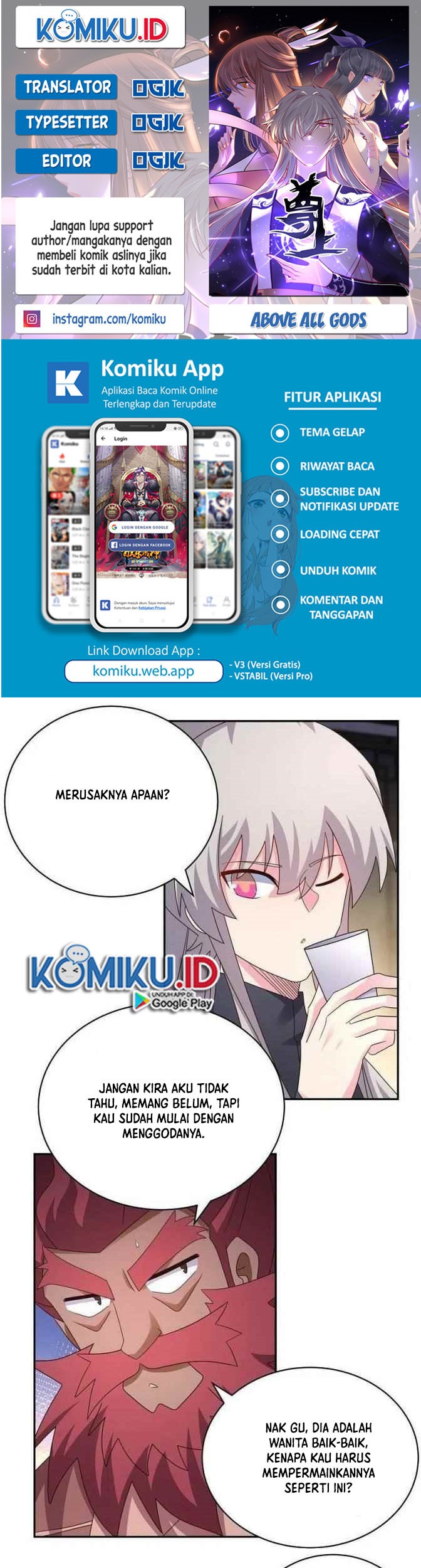 Baca Komik Above All Gods Chapter 371 Gambar 1