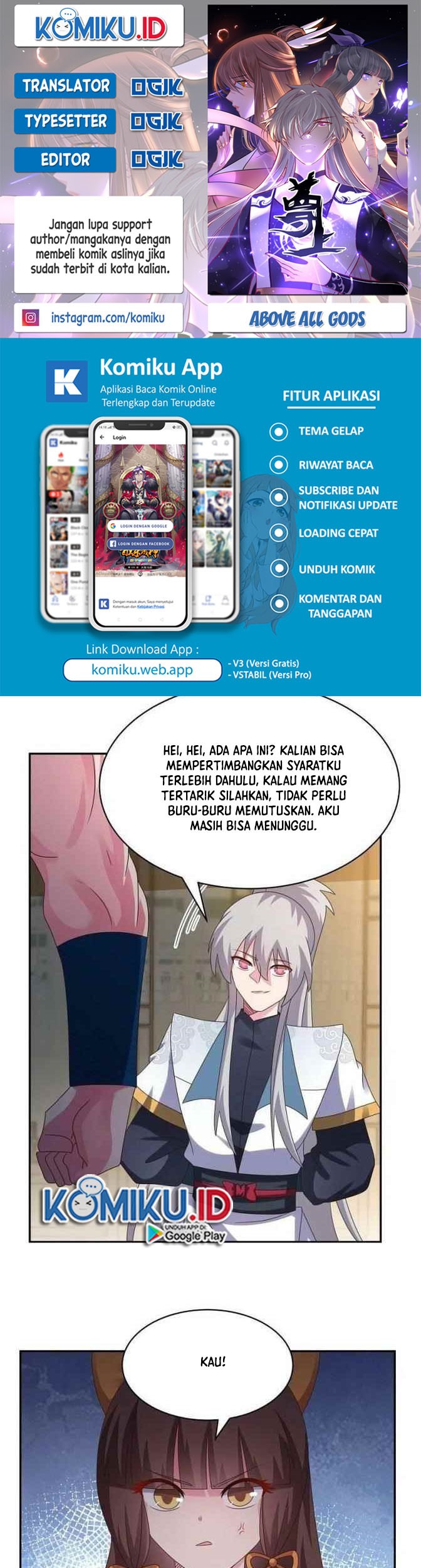 Baca Komik Above All Gods Chapter 371.5 Gambar 1
