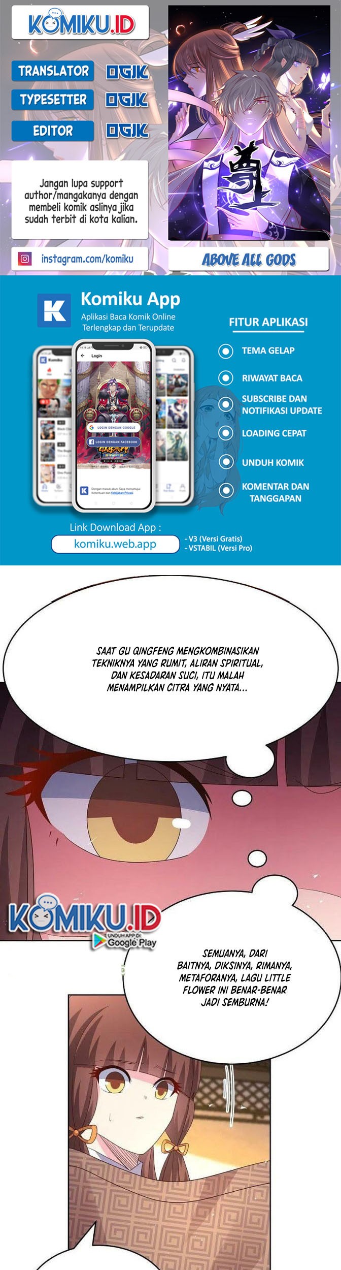 Baca Komik Above All Gods Chapter 373.5 Gambar 1
