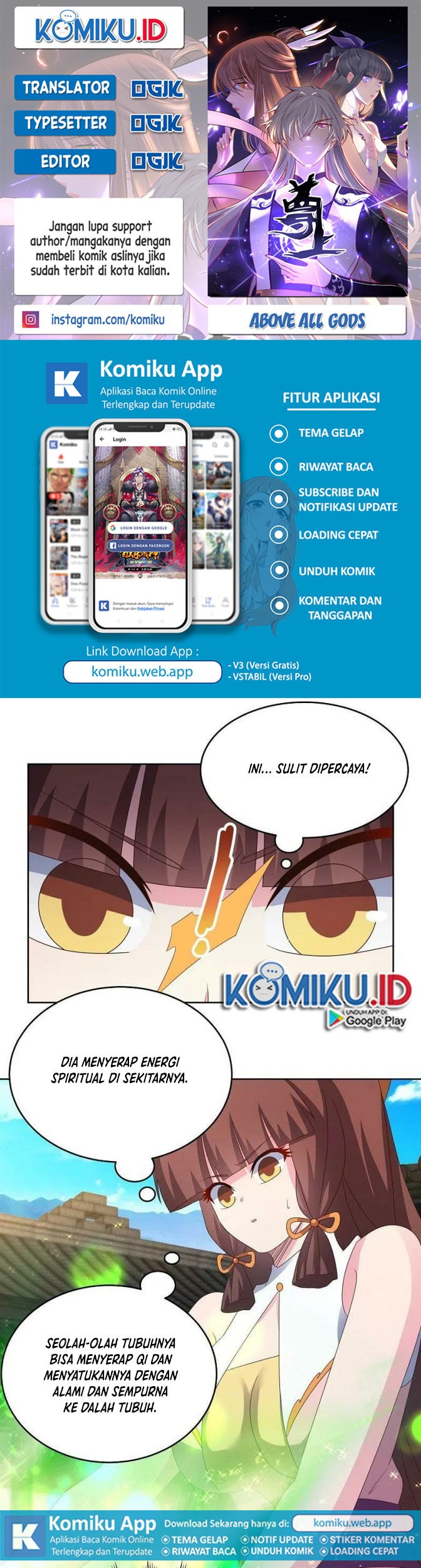 Baca Komik Above All Gods Chapter 375 Gambar 1