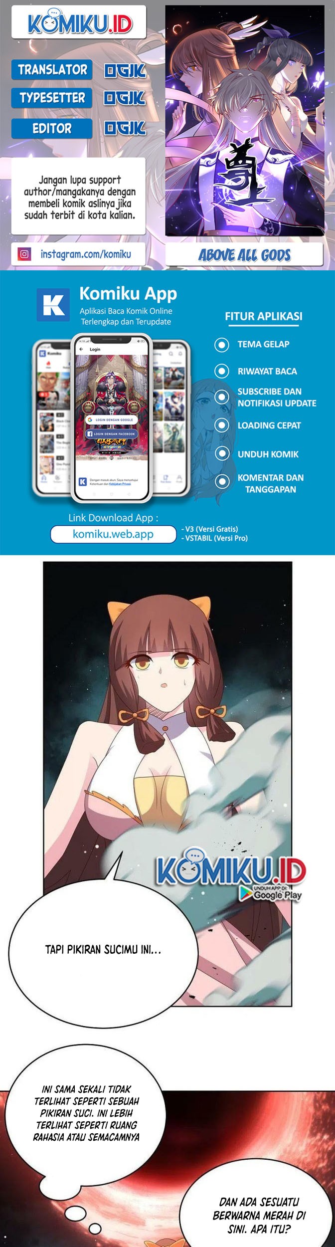 Komik Above All Gods Chapter 376.5 gambar nomor 1