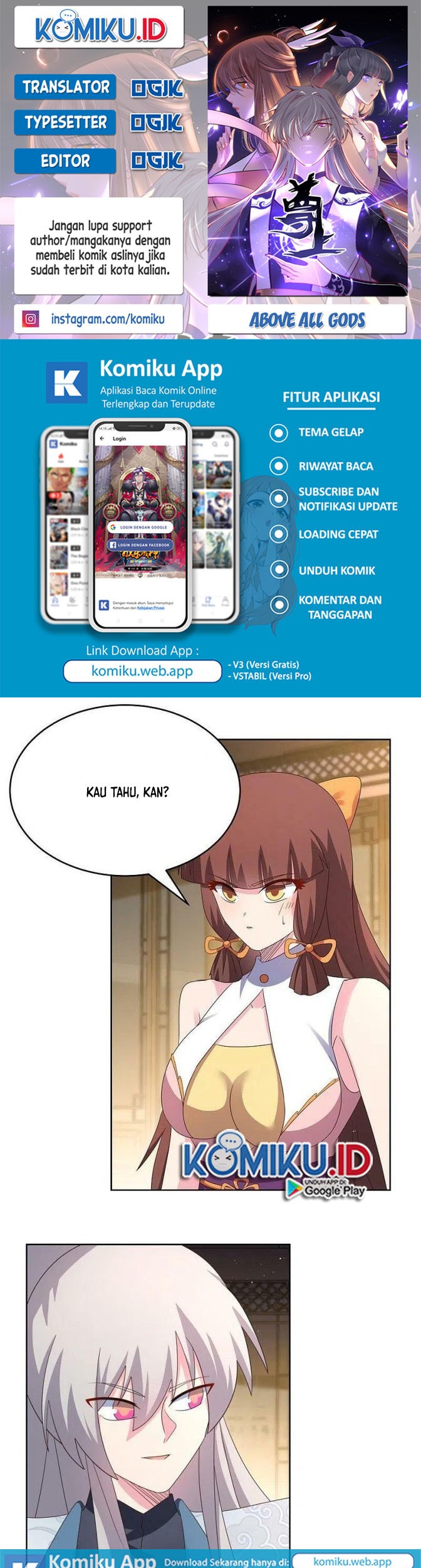 Baca Komik Above All Gods Chapter 378 Gambar 1