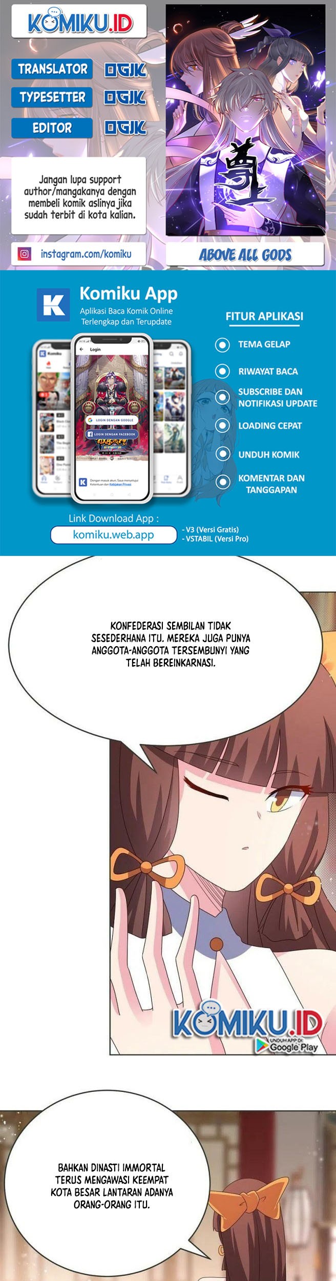 Komik Above All Gods Chapter 380.5 gambar nomor 1