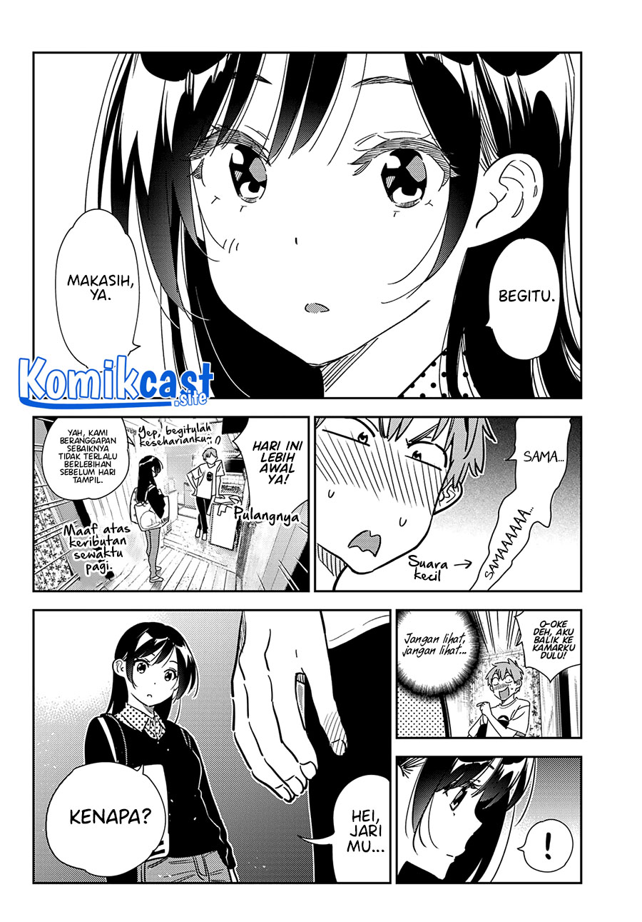 Kanojo Okarishimasu Chapter 264 Gambar 9