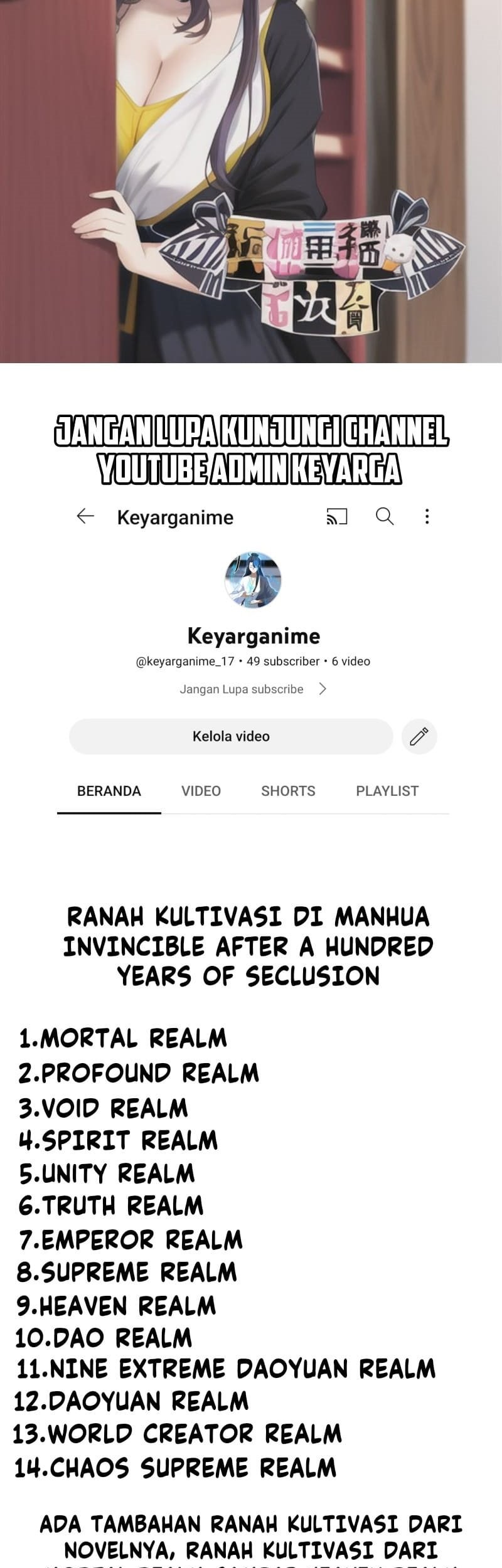 Invincible After a Hundred Years of Seclusion Chapter 61 Gambar 54