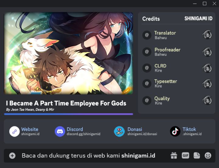 Komik I Became A Part Time Employee For Gods (Albanara of the Gods) Chapter 28 gambar nomor 1