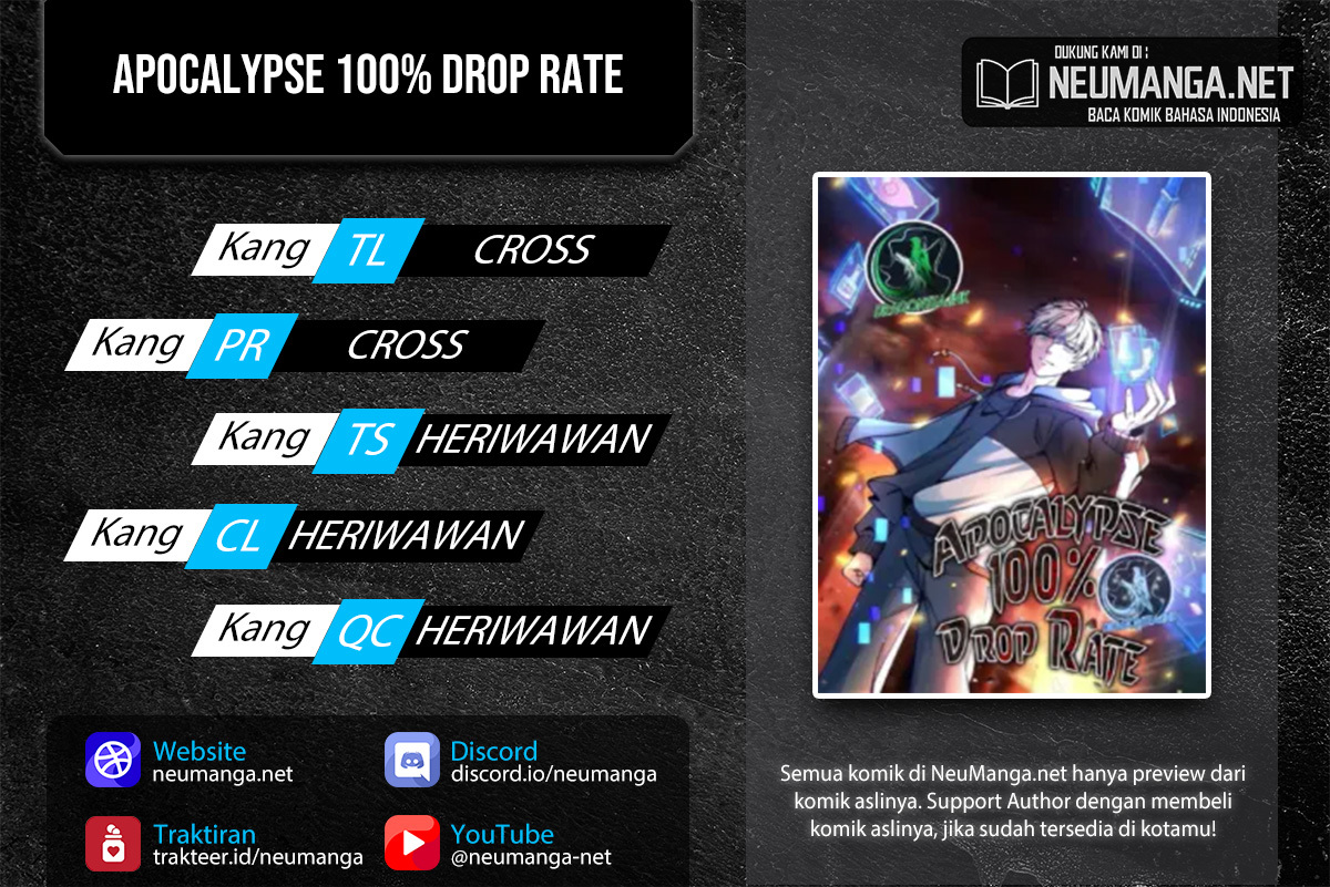 Baca Komik Apocalypse 100% Drop Rate Chapter 15 Gambar 1
