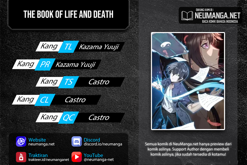 Baca Komik The Book of Life and Death Chapter 05 Gambar 1