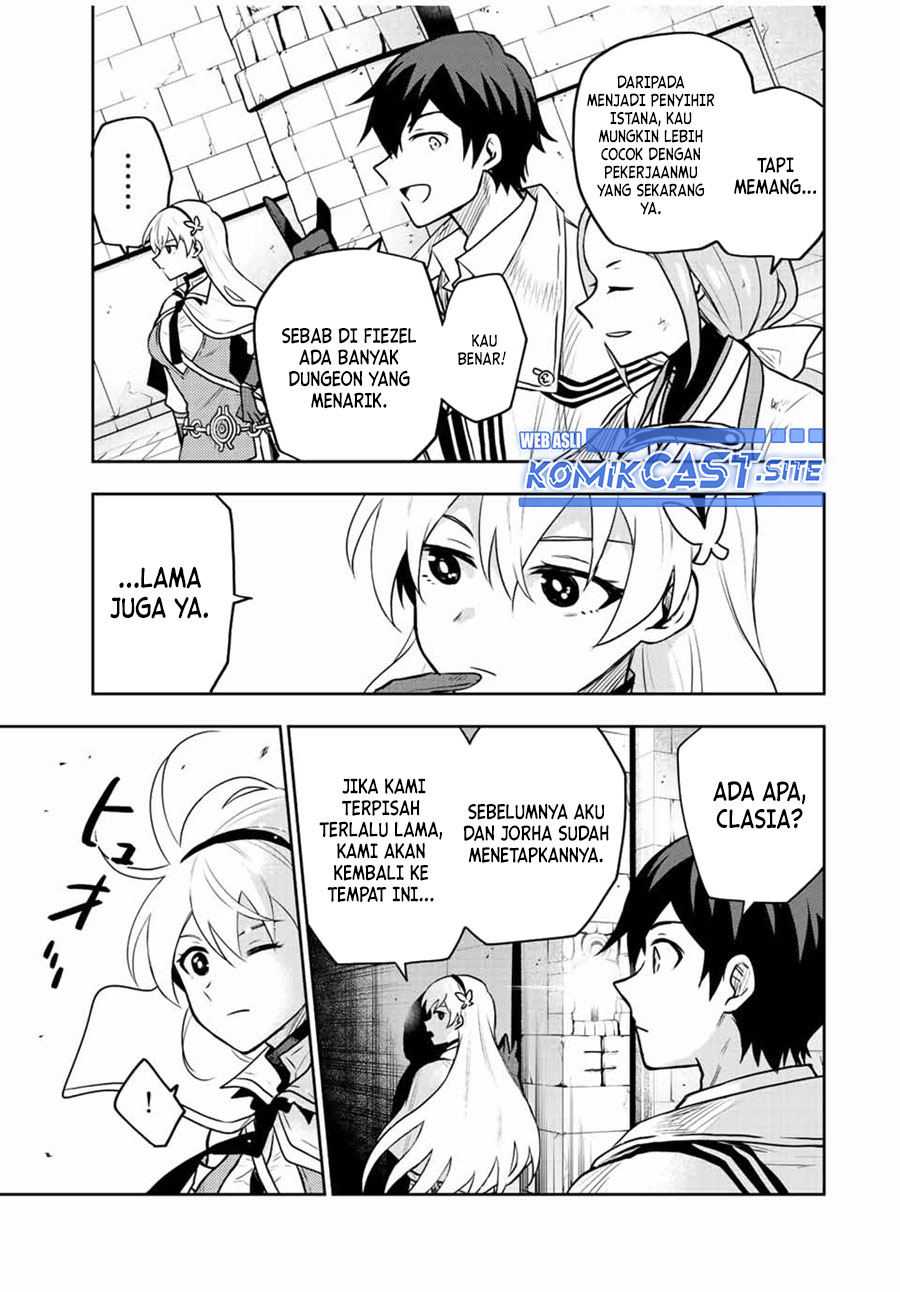 A Court Magician, Who Was Focused On Supportive Magic Because His Allies Were Too Weak, Aims To Become The Strongest After Being Banished Chapter 34 Gambar 4
