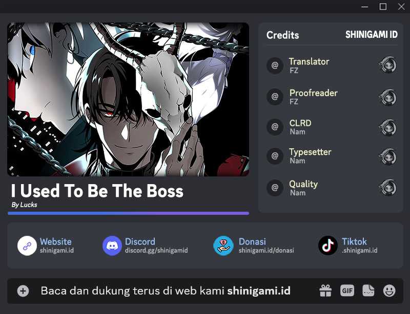 Baca Komik I Used To Be The Boss Chapter 23 Gambar 1