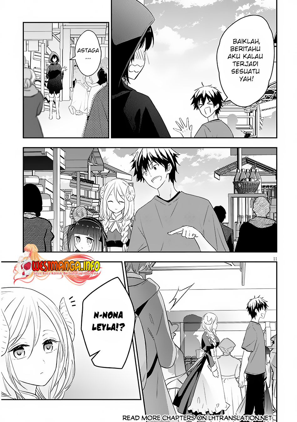 Baca Manga Maou ni Natte node – Dungeon Tsukutte Jingai Musume to Honobono suru Chapter 57.2 Gambar 2