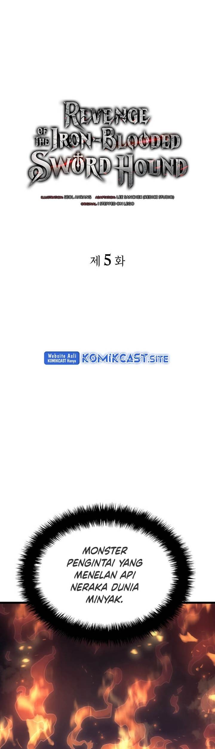 Manhwa Revenge of the Iron-Blooded Sword Hound Chapter 05 gambar nomor 2
