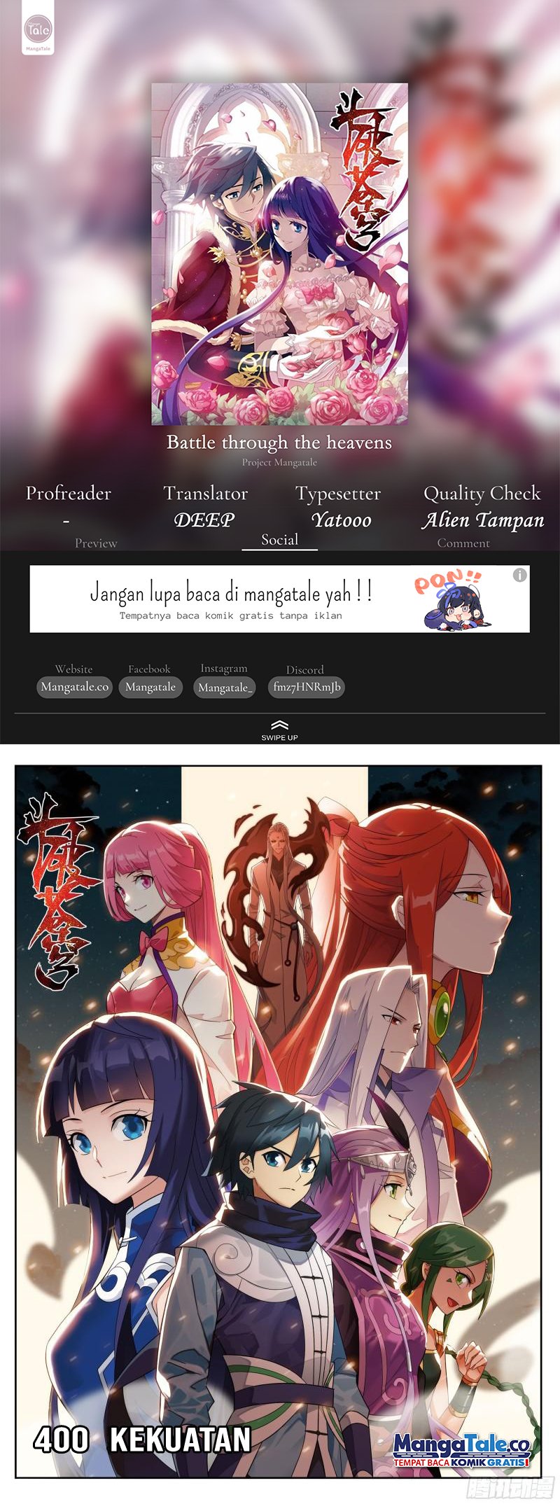 Komik Battle Through the Heavens Chapter 400 gambar nomor 1