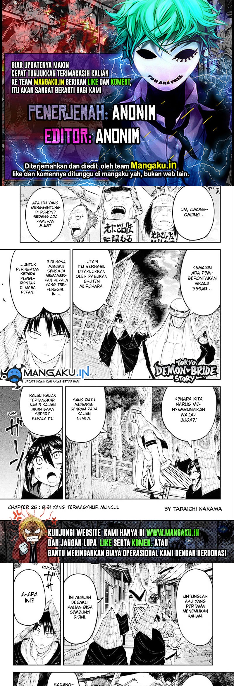 Baca Komik Dai Tokyo Oniyome-den Chapter 25 Gambar 1