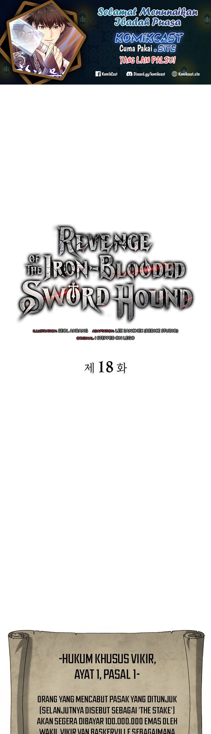 Manhwa Revenge of the Iron-Blooded Sword Hound Chapter 18 gambar nomor 2