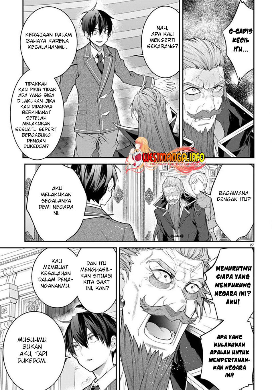Otome Game Sekai wa Mob ni Kibishii Sekai Desu Chapter 53 Gambar 32