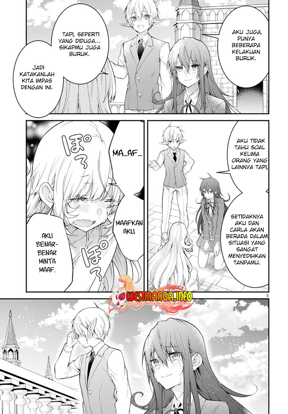 Otome Game Sekai wa Mob ni Kibishii Sekai Desu Chapter 53 Gambar 7
