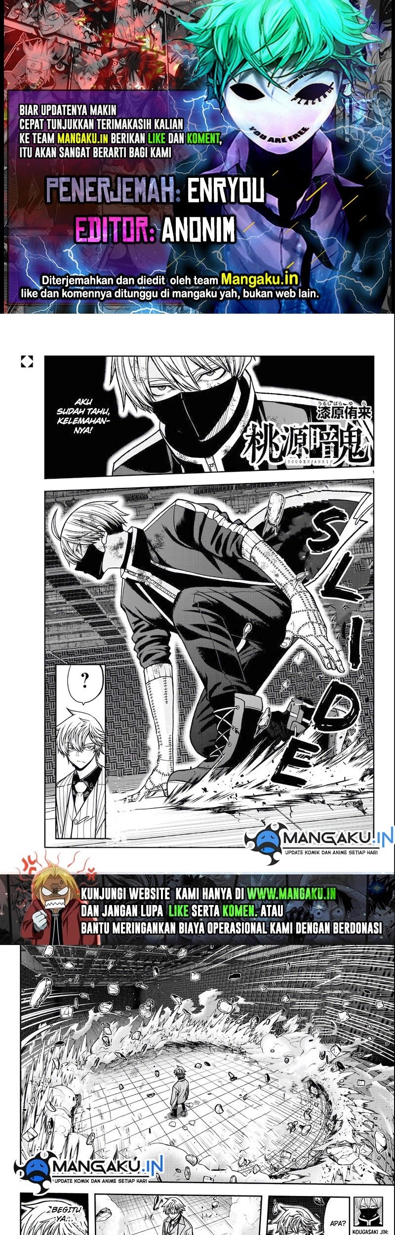 Baca Komik Tougen Anki Chapter 111 Gambar 1