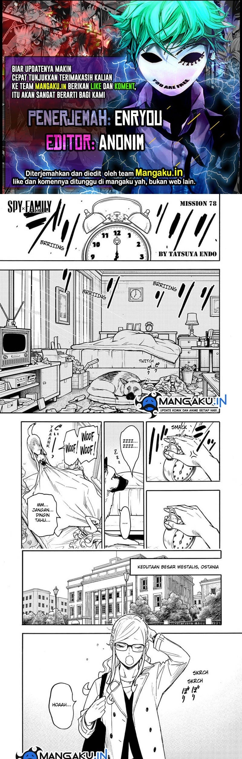 Baca Komik Spy X Family Chapter 78 Gambar 1