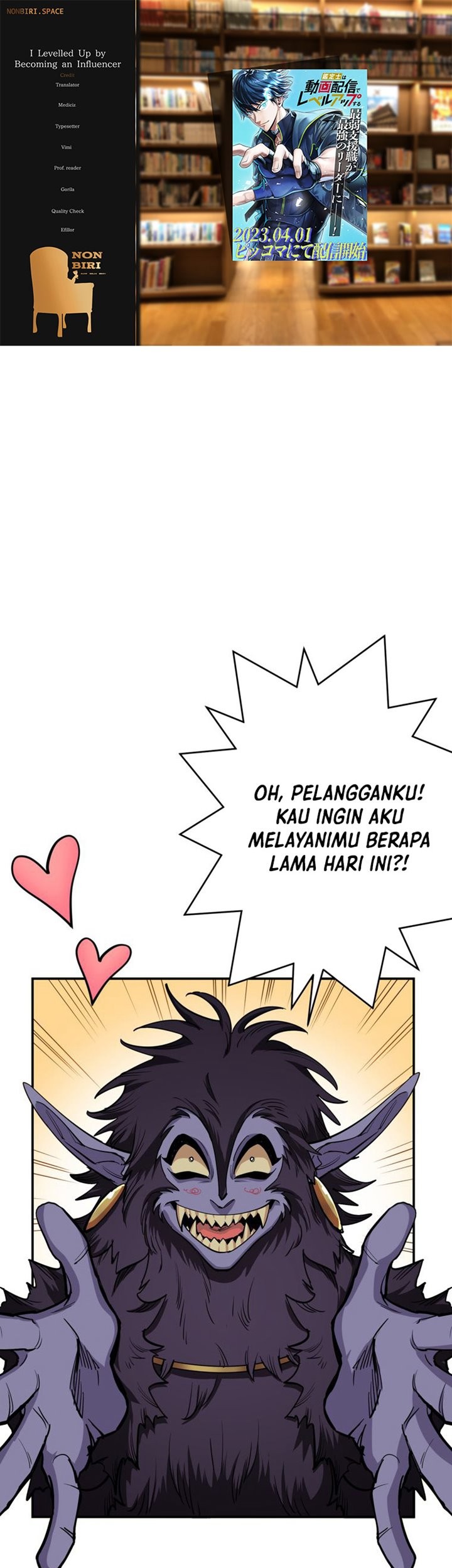 Baca Komik I Levelled Up by Becoming an Influencer Chapter 16 Gambar 1