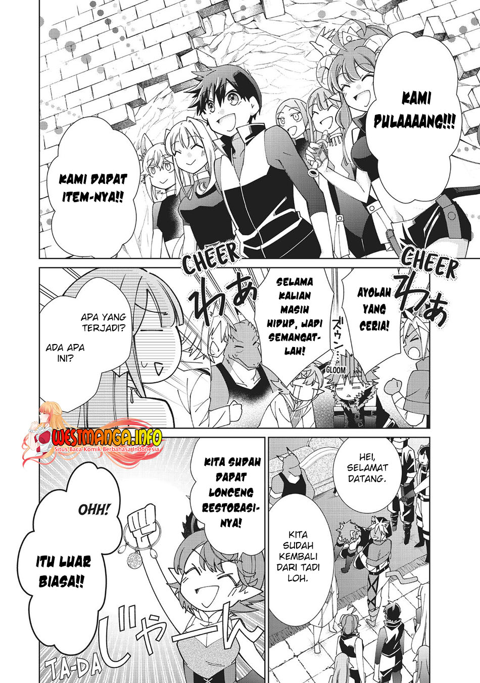 Jishou! Heibon Mazoku no Eiyuu Life: B-kyuu Mazoku nano ni Cheat Dungeon wo Tsukutteshimatta Kekka Chapter 45 Gambar 32