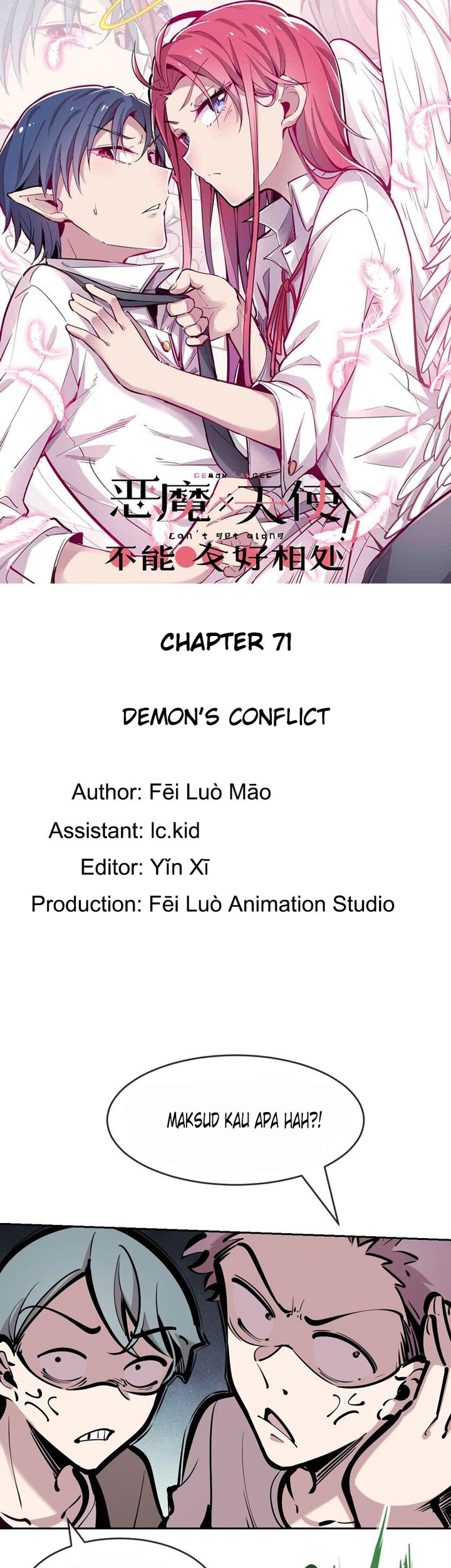 Baca Manhua Demon X Angel, Can’t Get Along! Chapter 71 Gambar 2