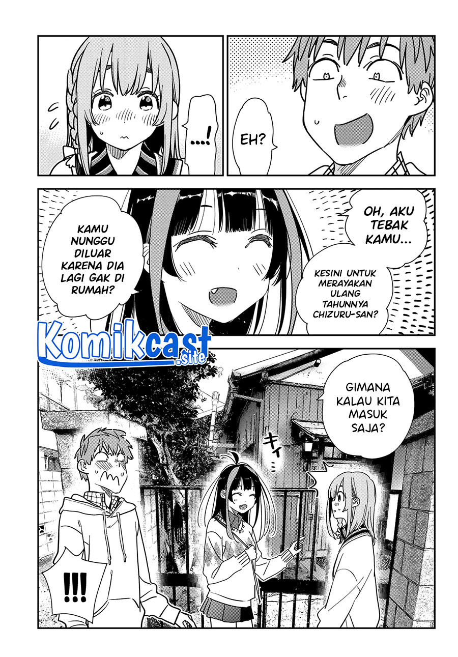 Kanojo Okarishimasu Chapter 266 Gambar 14