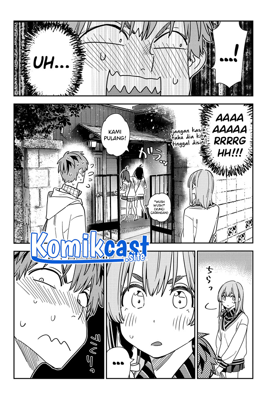 Kanojo Okarishimasu Chapter 266 Gambar 15