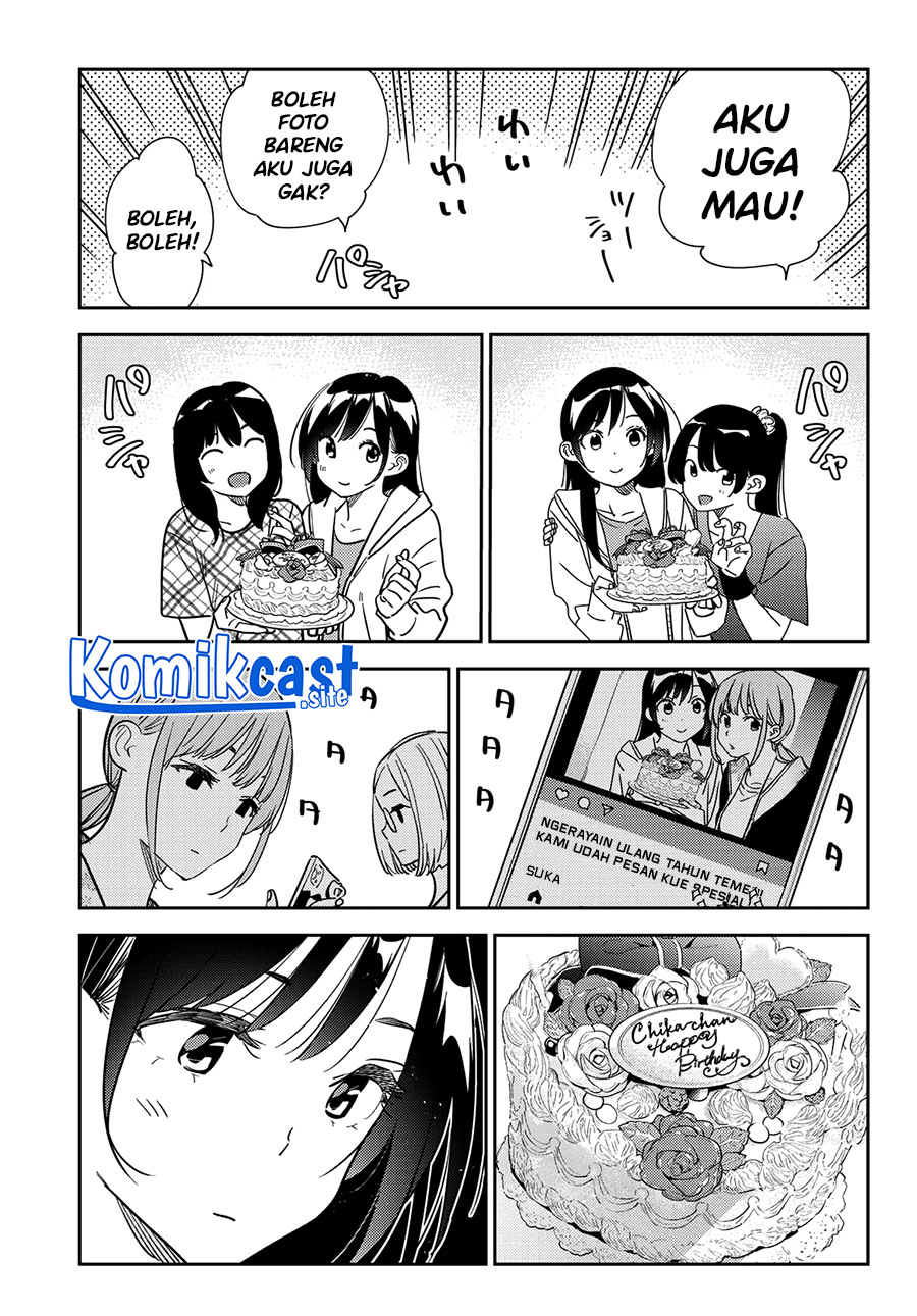 Kanojo Okarishimasu Chapter 266 Gambar 8