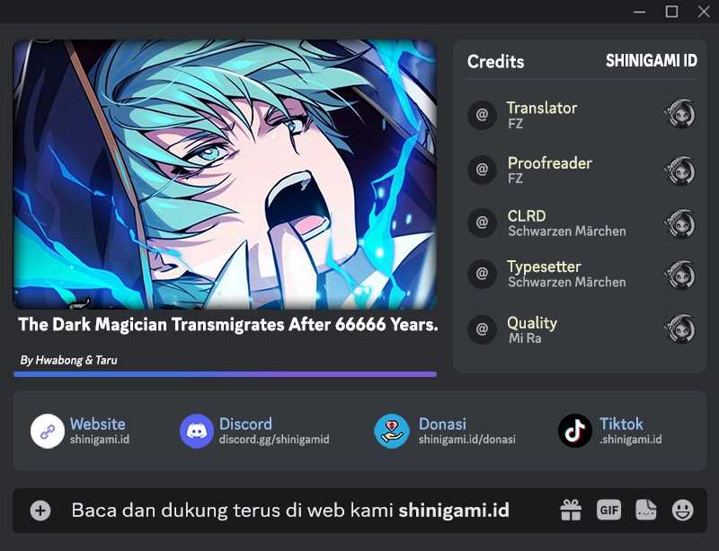 Komik The Dark Magician Transmigrates After 66666 Years Chapter 85 gambar nomor 1