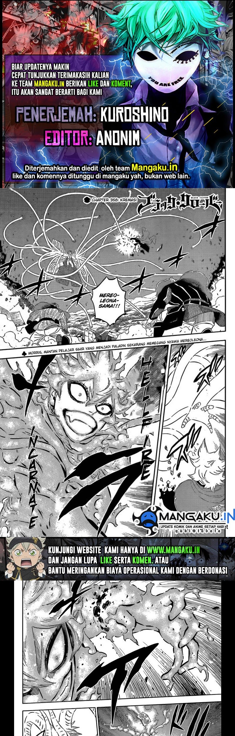 Baca Komik Black Clover Chapter 358 Gambar 1