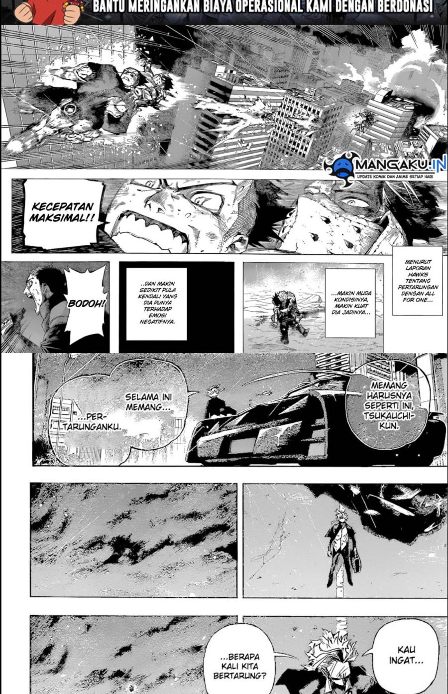 Boku no Hero Academia Chapter 386 Gambar 12