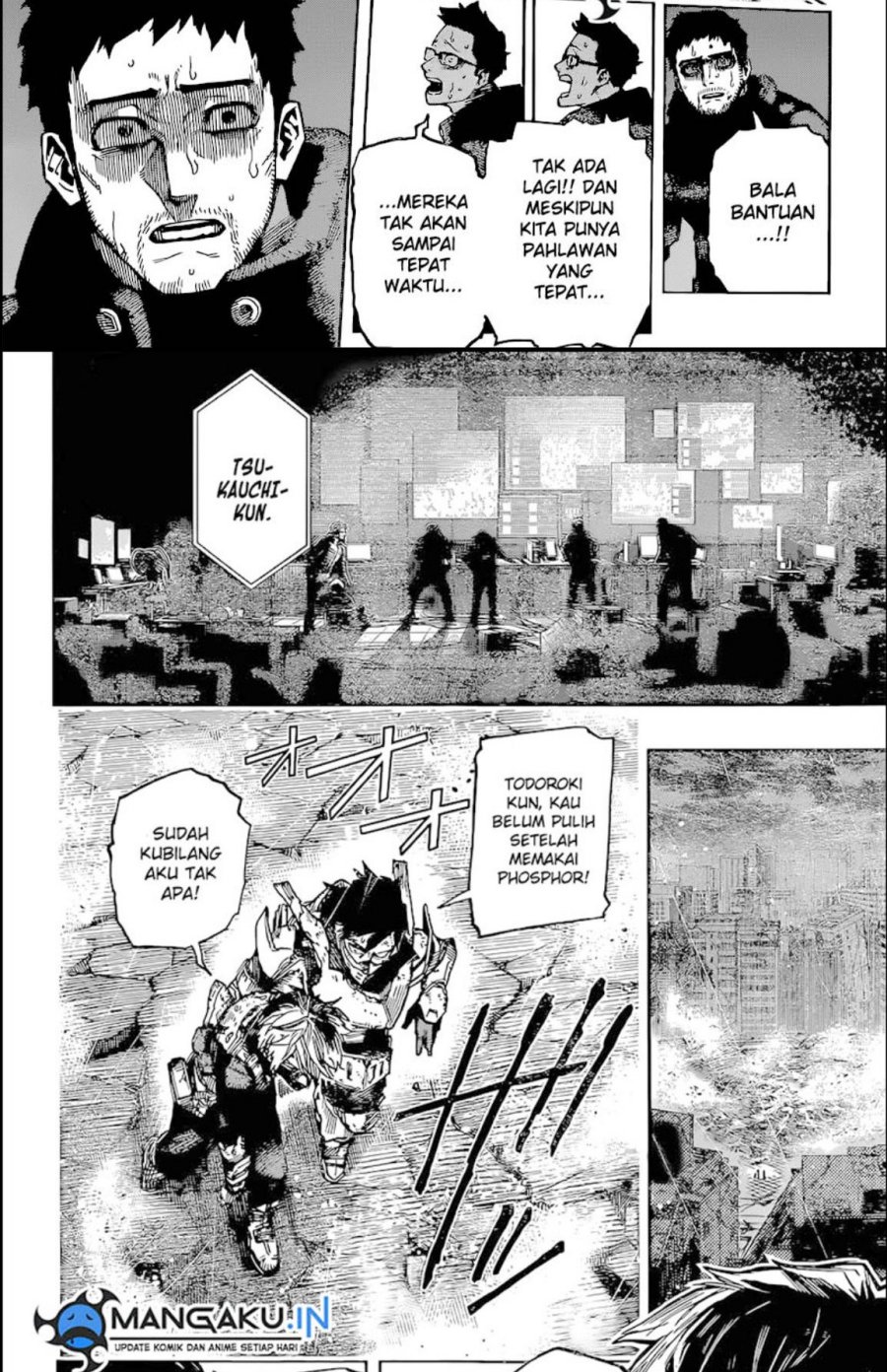 Boku no Hero Academia Chapter 386 Gambar 6