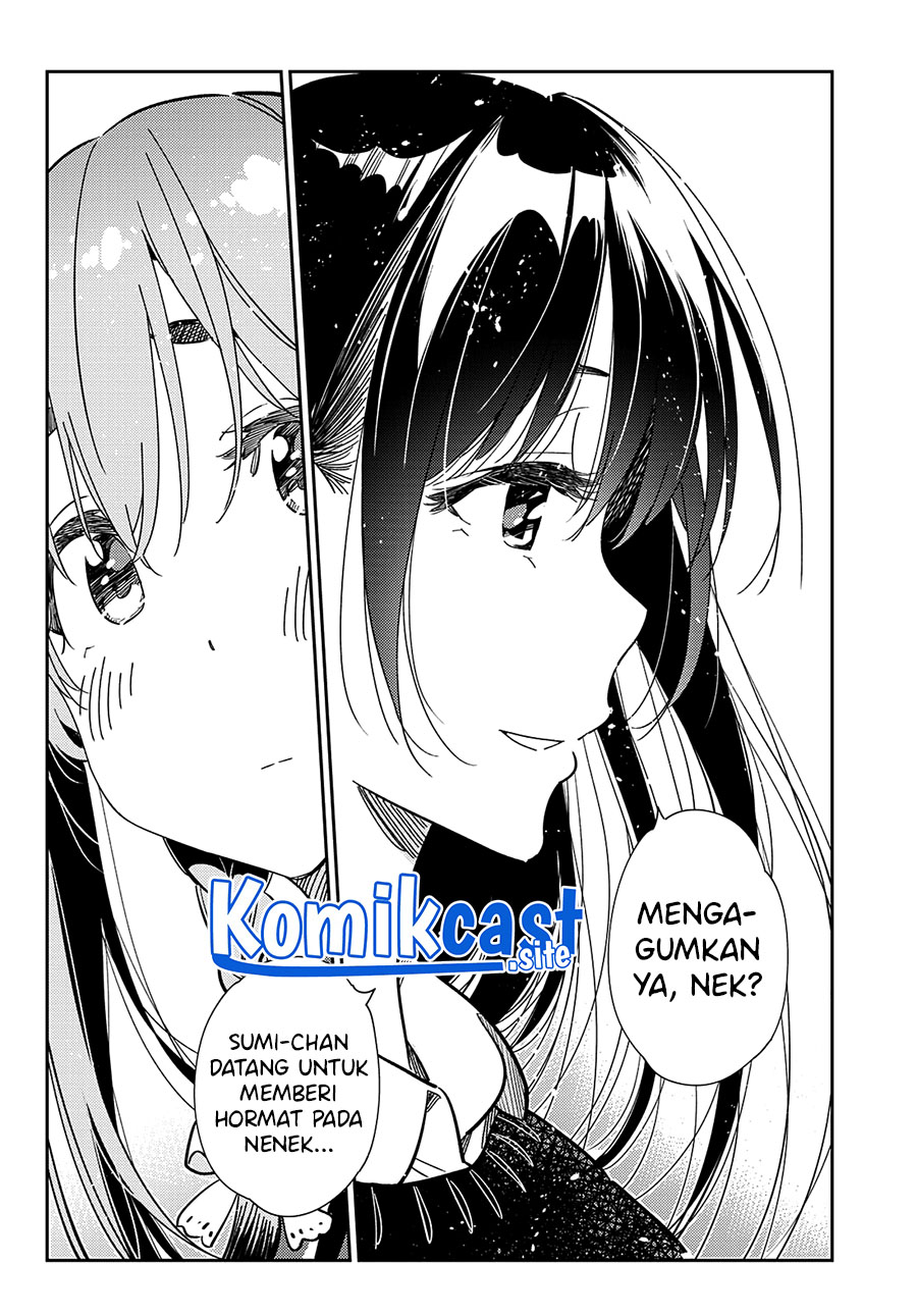 Kanojo Okarishimasu Chapter 267 Gambar 15