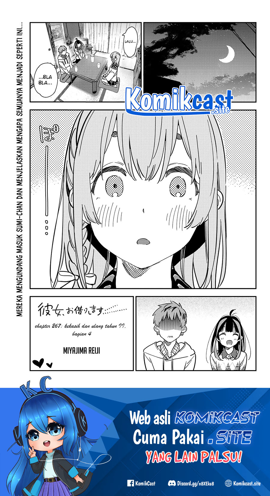 Baca Manga Kanojo Okarishimasu Chapter 267 Gambar 2