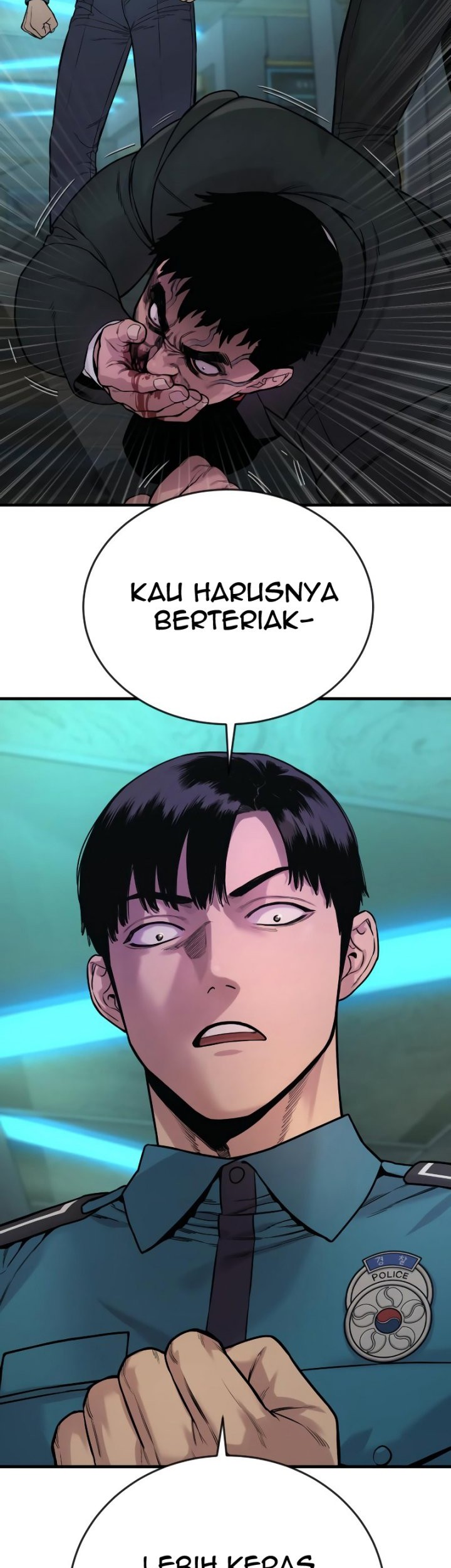 Return of the Bloodthirsty Police Chapter 05 Gambar 63