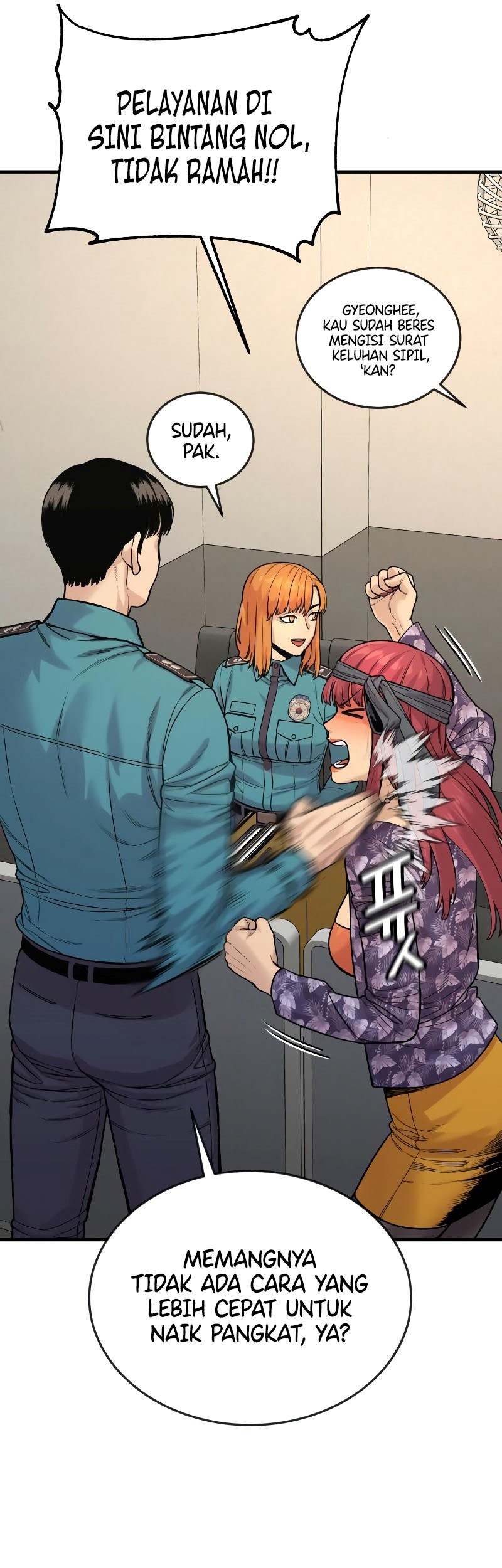 Return of the Bloodthirsty Police Chapter 04 Gambar 72