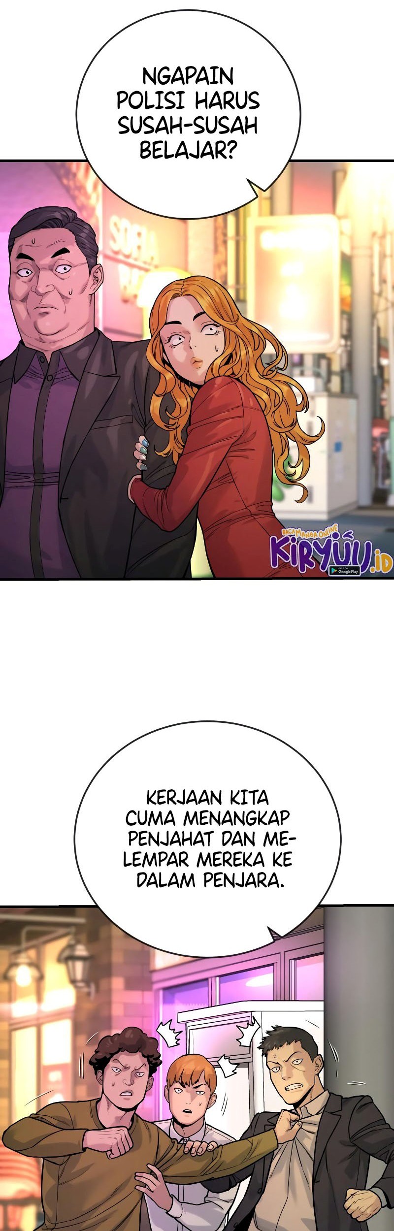 Return of the Bloodthirsty Police Chapter 04 Gambar 88