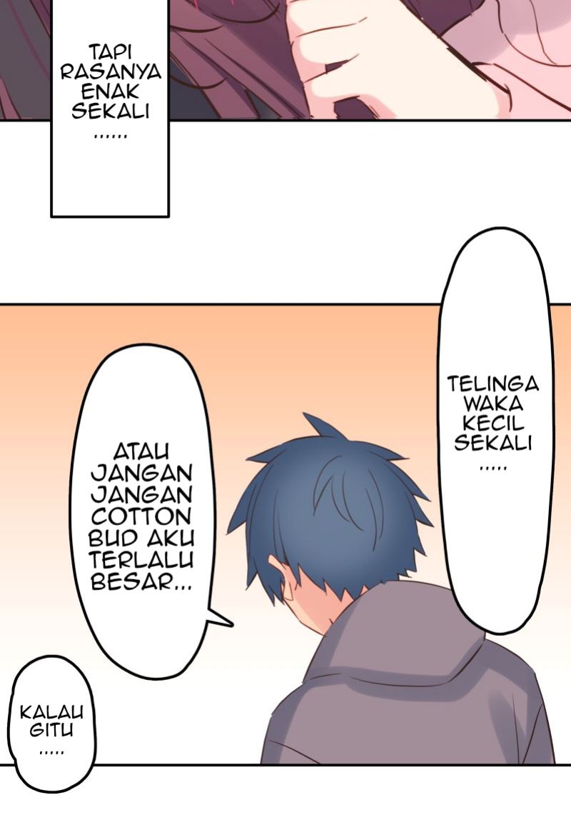 Waka-chan Is Flirty Again Chapter 43.5 Gambar 21