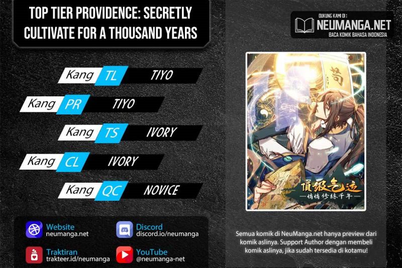 Baca Komik Top Tier Providence: Secretly Cultivate for a Thousand Years Chapter 70 Gambar 1