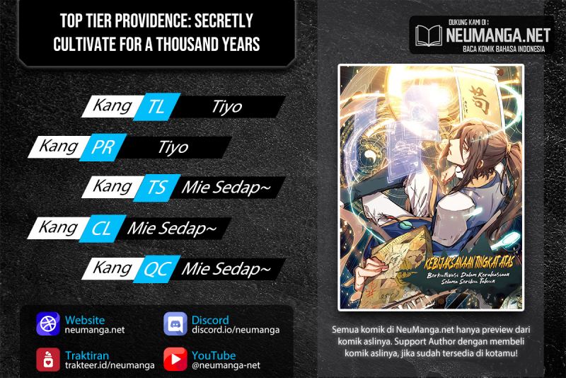 Baca Komik Top Tier Providence: Secretly Cultivate for a Thousand Years Chapter 68 Gambar 1