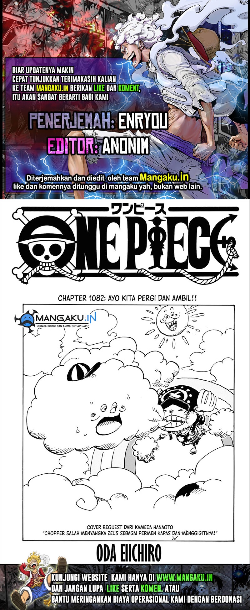 Baca Komik One Piece Chapter 1082 Gambar 1