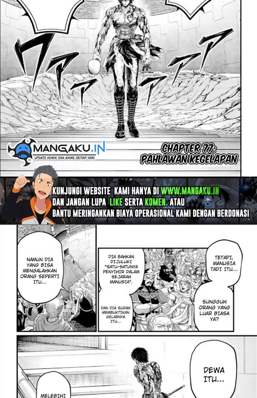 Baca Manga Shuumatsu no Valkyrie Chapter 77.1 Gambar 2
