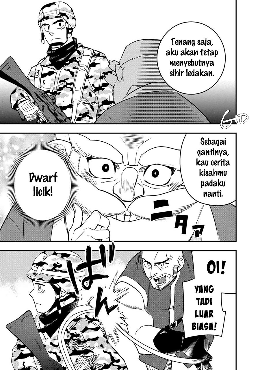 Bocchi Jieikan no Isekai Funsenki Chapter 05 Gambar 9