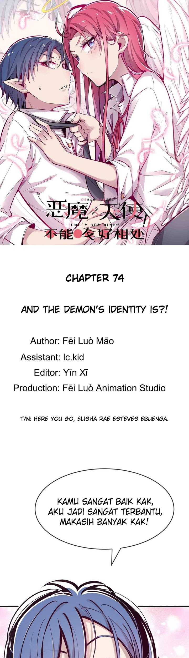 Baca Manhua Demon X Angel, Can’t Get Along! Chapter 74 Gambar 2