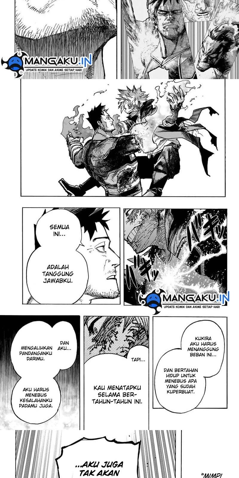 Boku no Hero Academia Chapter 387 Gambar 8