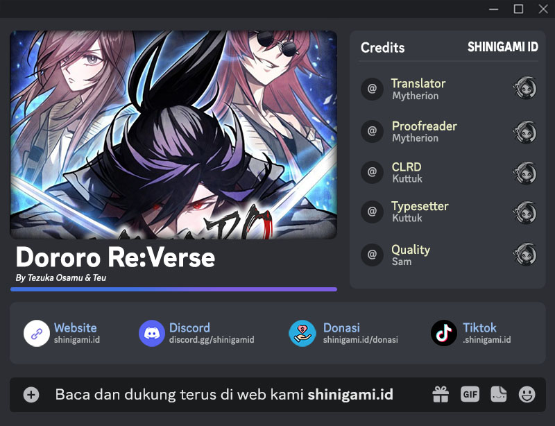Baca Komik Dororo Re:Verse Chapter 20 Gambar 1