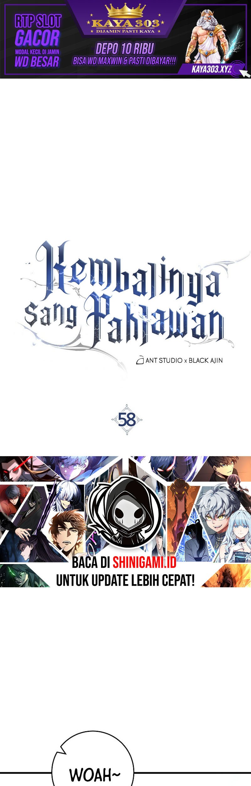 Manhwa The Hero Returns Chapter 58 gambar nomor 2