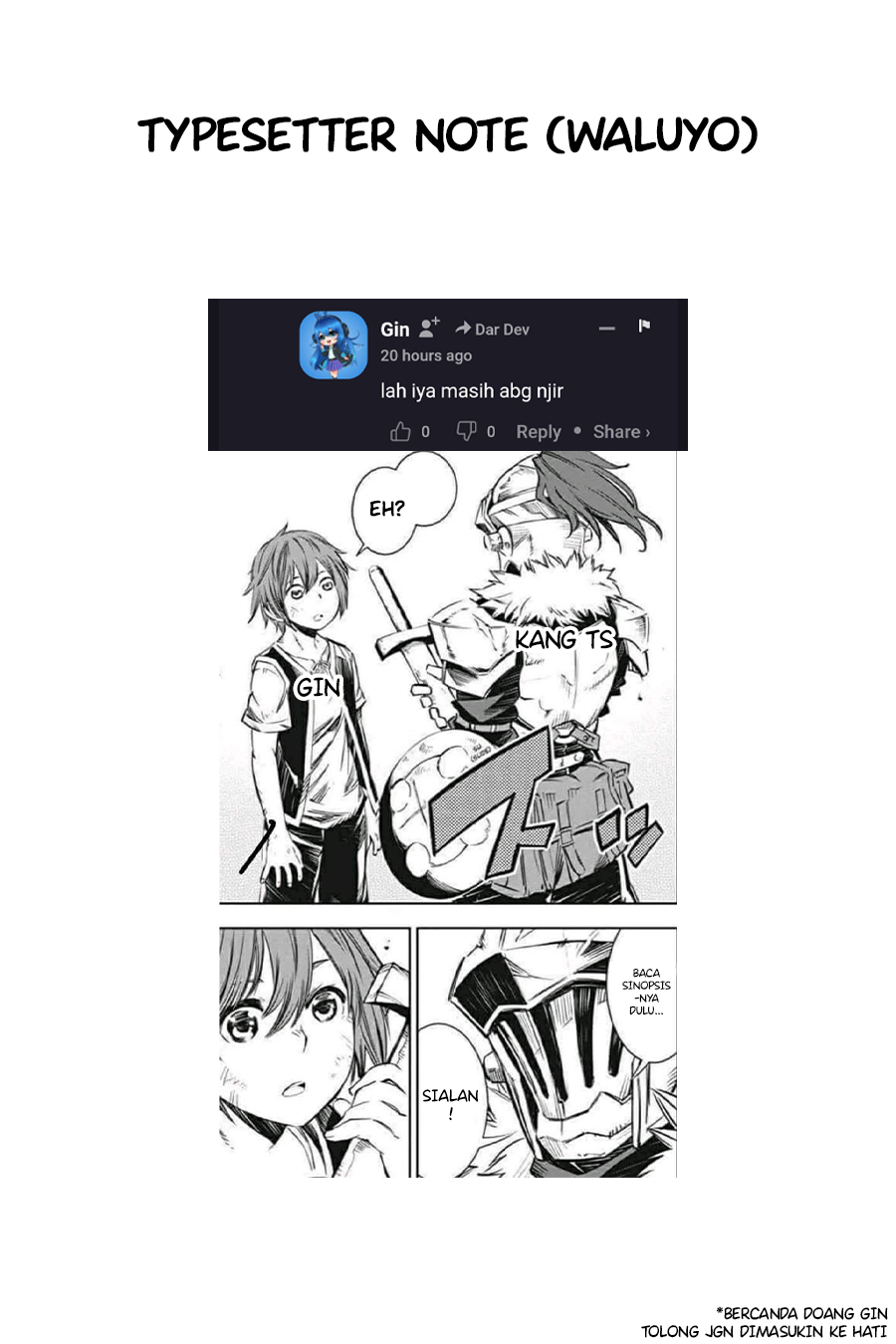 Komik Goblin Slayer Side Story: Year One - Chapter Chapter 53 - Halaman 28